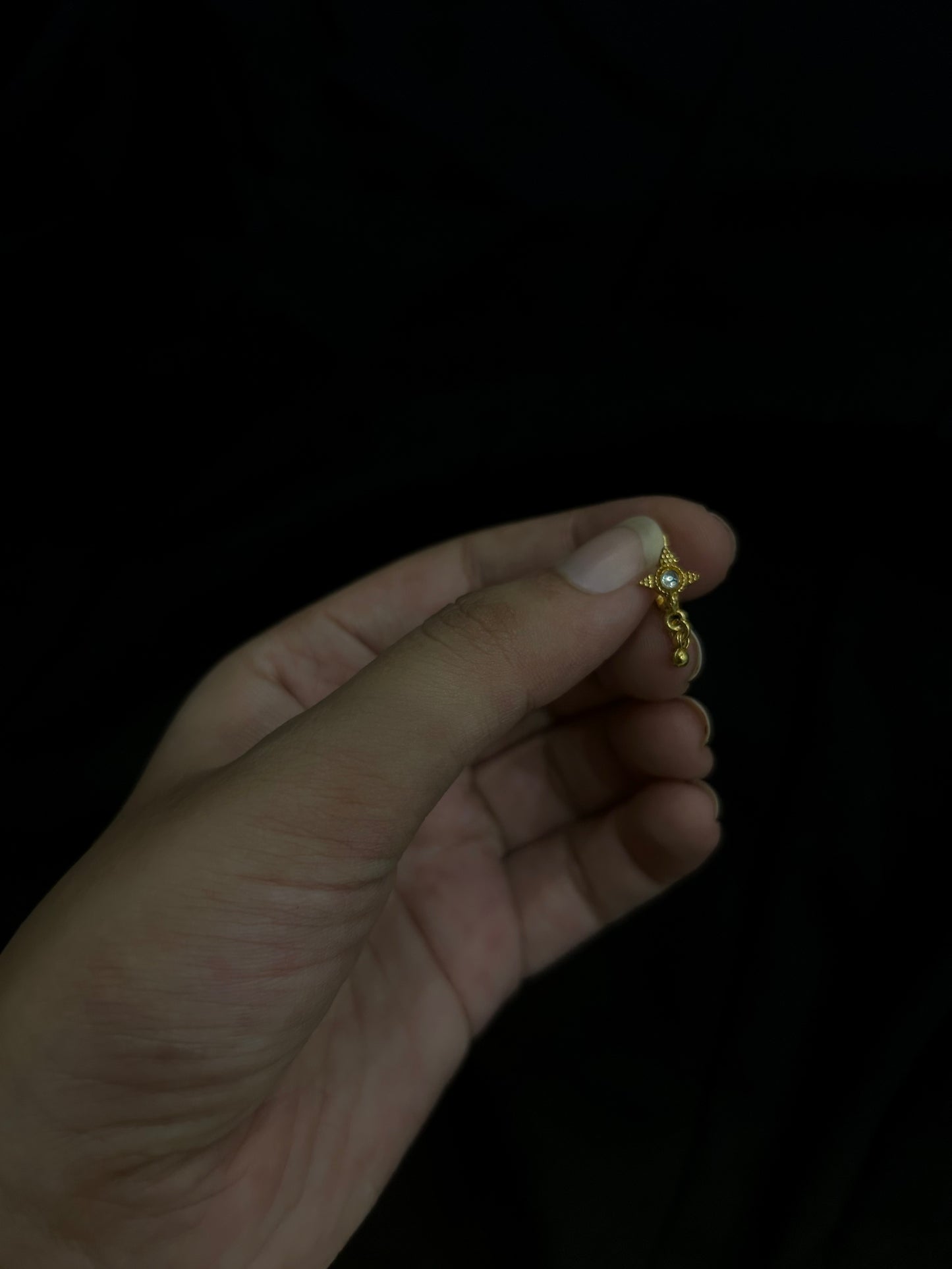 Goddess nose ring