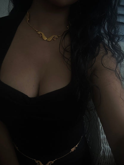 Mayil Choker & Waist chain