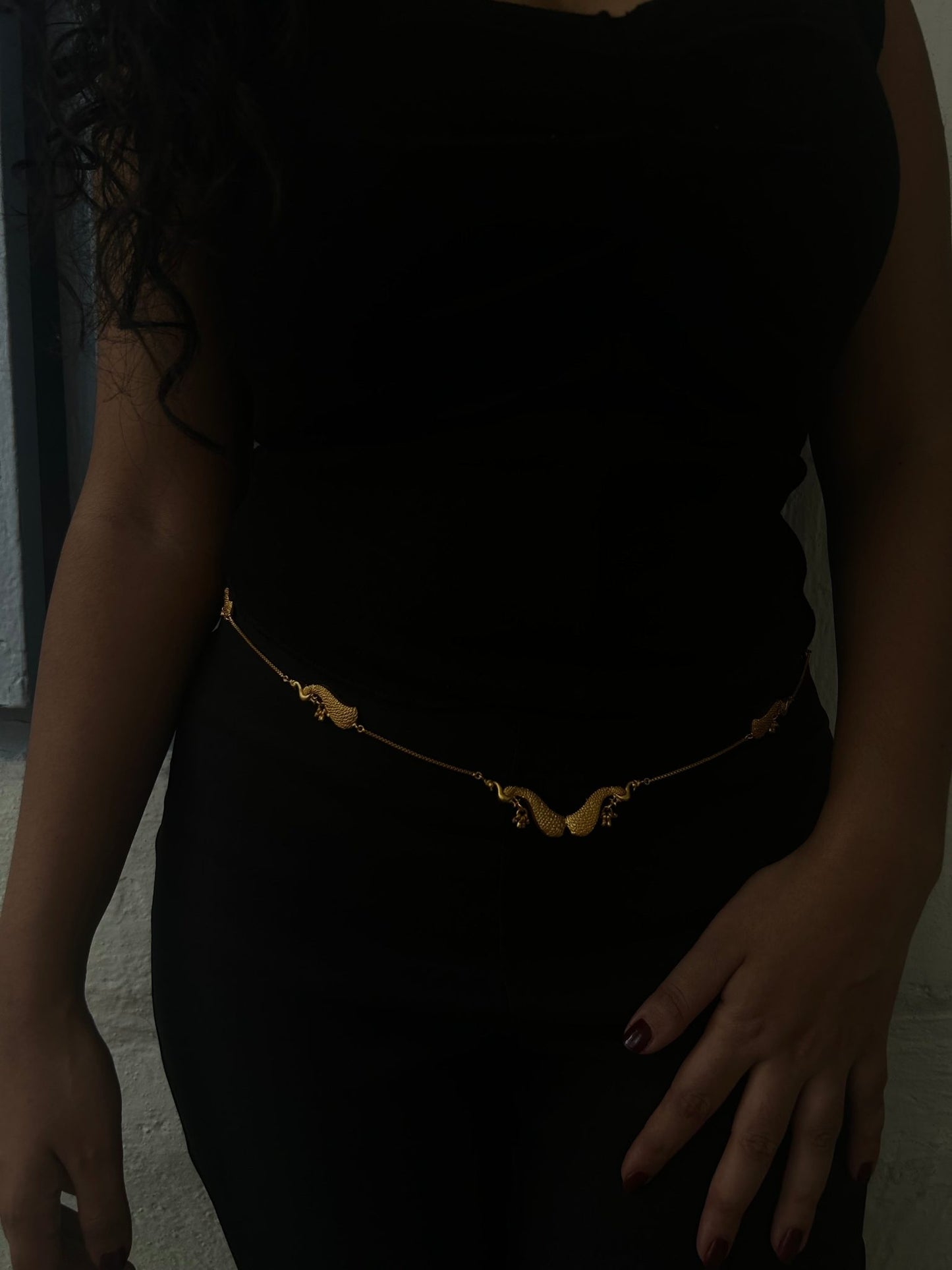 Mayil Choker & Waist chain