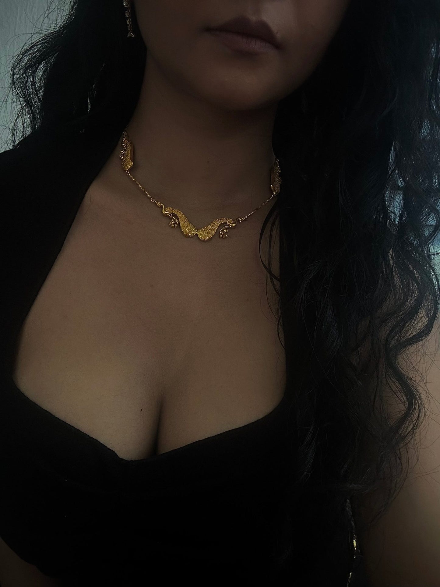 Mayil Choker & Waist chain